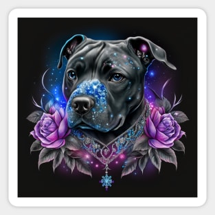 Dazzling Staffy Sticker